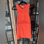 ZARA  knit mini dress open chenille crochet sleeveless a-line tank Photo 3