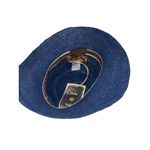 florabella Dylan Bucket Hat in Mdinight Navy One Size New Womens Bucket Sun Blue Photo 5