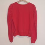 NWOT Pomander Place Pink Puff Sleeve Sweatshirt Photo 1