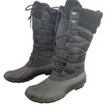 Lands' End Womens 11 B Expedition Tall Waterproof Insulated Snow Boots Thinsulate Photo 0