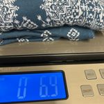 Lucky Brand Blue Boho Print Short Sleeve Shift Dress Photo 8