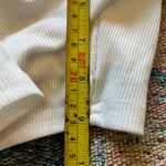 SheIn Cream Crop Top Blouse Long Sleeves SZ 10 Summer Casual Tee T Shirt Lace Photo 7