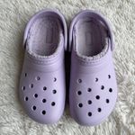 Crocs Classic Lined Clogs Lavender Size 9 Photo 0