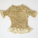 Vintage 90s Gold Bubble Popcorn Shirt Size undefined Photo 3