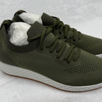 J/Slides Urban‎ Sport Knit Sneakers Olive Green Lightweight Shoes Size 7.5 Photo 0