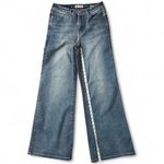 REWASH  Brand High Rise Effortless Collection Wide Leg Jeans Blue Wash Denim 3/26 Photo 7