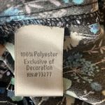 LC Lauren Conrad Black & Blue Ruffle Sleeve Floral Shorts Romper Size 4 Photo 8