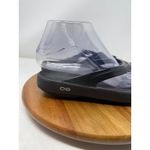 Oofos Ooahh Luxe Slide Sandals Black Recovery Comfort Flip Flop‎ Women's Size 8 Photo 2