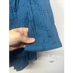 st. john's bay Women's Blouse Size L 3/4 Sleeve V Neck Button Down Dark Teal Photo 5