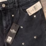 DL1961  Mara Instaculpt Straight Ankle Studded Ocean Black Jeans Size 28 Photo 2