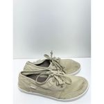 Sanuk  Shoes Womens Size 6 Tan Vee K Shawn Sneakers Lace Up Canvas Booties Photo 1