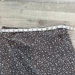 Joyfolie Mia Joy grey floral wrap front hi waist maxi skirt size medium F48 Gray Photo 3