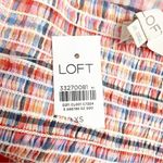 Loft NWT Gingham Tie Front Cami in Solar Tangerine Pink Plaid Size XS Y2K NEW Photo 11