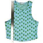 ZARA Light Blue Crop Top Medium Photo 3