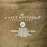 Simply Southern Outfitters Long Sleeve Dog Camo Graphic T Shirt Olive Green XL Photo 4