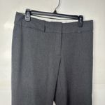 Ann Taylor LOFT Women’s Gray Dress Pants Size 6 Career Work Office Slacks Straight Leg Photo 3