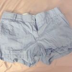 J.Crew light blue 100% cotton shorts size 0 Photo 0