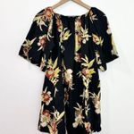 Free People  Jodie Floral Cotton Tunic Mini Dress Night Combo size Small Photo 0