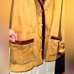 Salvatore Ferragamo NWT  Made In Italy, Suede Leather Lambs Shearling Jacket Photo 7