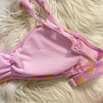 Stoney Clover Lane x Target Heart Flutter Ruffle Strap Bikini Swim top womens M Photo 9