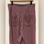 CAbi Red and White Patterned Pants Photo 10