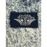 Levi's VINTAGE Dockers  USA made Acid Wash Pleated Jean Shorts Jorts Womens Sz 12 Photo 6