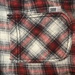 BDG Urban Outfitters M Red Plaid Flannel Cropped Shirt Jacket NWOT Photo 2