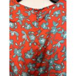 Love, Whit by Whitney Port Women Red Blue‎ Floral Crop Top Size Small 102045A01 Photo 6
