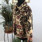ATL Studio Brown Paisly 6 Jacket without Removable Faux Fur Trim Office Siren Photo 2
