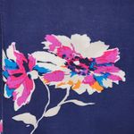 St. Tropez  Blue Floral Tiered Flutter Sleeve Blouse Size Large Photo 1