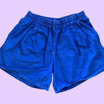 Vintage 90s Electric Blue Shorts 🔥 Size L Photo 0