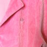 Juicy Couture  Pink Velour Terry Romper‎ Belted Playsuit Short Sleeve Large Photo 4