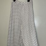 Gypsie Blu M FLORAL PRINTED WHITE RAYON CREPE BOTTOM PANTS FOR WOMEN Black Size M Photo 5