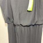 Sam Edelman black pleated dress size 2 NWT 123 Photo 2