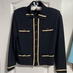 St. John 💙💖 Vintage Black Knit Jacket Photo 1