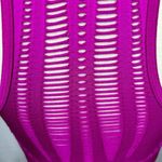 Victoria Sport Victoria Secret SPORT Bralette Bra Bright Fuchsia Pink Cut Out Wireless Sz S Photo 6
