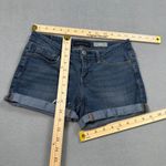 Aeropostale  Denim Jean Shorts Womens 0 23 Midi Distressed Cuffed Low Rise Medium Photo 2
