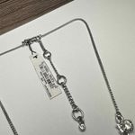 Givenchy Crystal Clear & Silver Tone Necklace Adjustable Length Evening / Bridal Photo 2