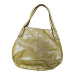 Source Unknown Tan faux Leather Shoulder Bag with Slouchy Shape and Dual Handles Photo 1