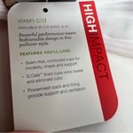 Moving Comfort Vixen High impact sports bra in white size L Large C/D cup NWT Photo 6