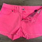 Madewell Hot Pink Denim Shorts Size 24 Photo 2