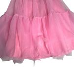 Beginning Boutique  Pink Strapless Tulle Mini Dress Size 2 Party Cocktail Photo 6