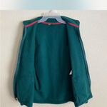 Woolrich  Teal Fleece Jacket with Red Trim Photo 1