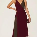 Tome Two Tone Asymmetrical Dress 4 Rent the Runway Preloved 4 Red Photo 0