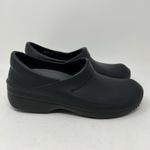 Crocs  Neria Pro II Women's Size 8 Rubber Slip On Nursing Work Shoes Clogs Black Photo 1