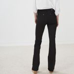 M.i.h.‎ Women’s 28 Merakesh Jeans High Rise Kick Flare Black Stretchy Trendy Photo 8