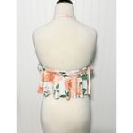 Show Me Your Mumu ‎ Mermaid Bondi Floral Ruffle Bikini Top Swimwear White Medium Photo 6