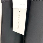 Foxiedox Womens Aviana High Low Ruffle Hem Halter Dress Black Braid Detail Small Photo 11