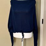 Urban Outfitters OUT FROM UNDER Crop Thermal Off Shoulder Top - size Medium Photo 1