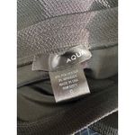 AQUA Black Textured Mini Skirt Womens Small Fit Flare Career Casual Photo 3